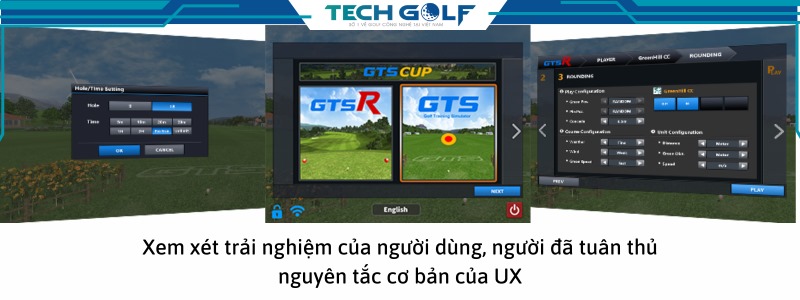 Phần mềm GTS thiết kế giao diện thân thiện với người dùng