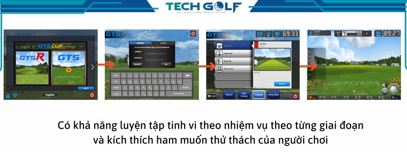 Phần mềm GTS cung cấp luồng chế độ chơi nâng cao thử thách