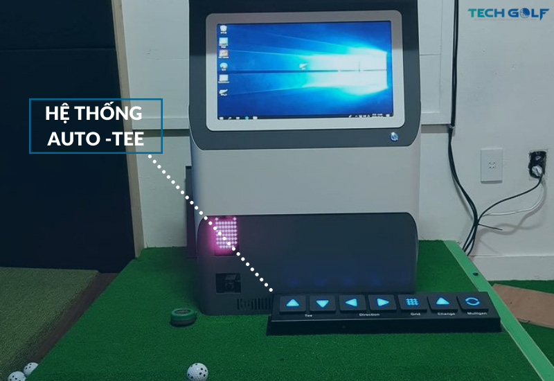 Hệ thống Auto tee gói lắp đặt Dymond Techgolf 3D 
