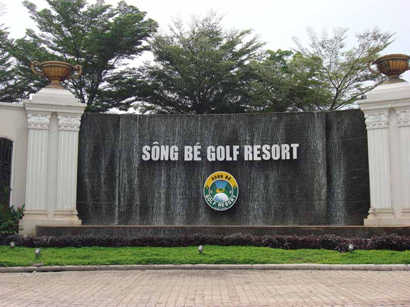 Sông Bé golf tọa lạc tại vị trí vô cùng thuận lợi