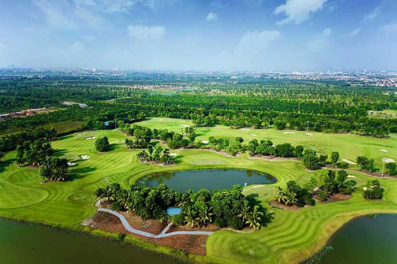 Sân Sông Bé gây ấn tượng độc đáo với nhiều golfer