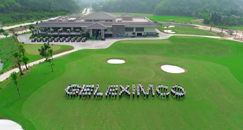 sân golf Hòa Bình Geleximco Hilltop Valley