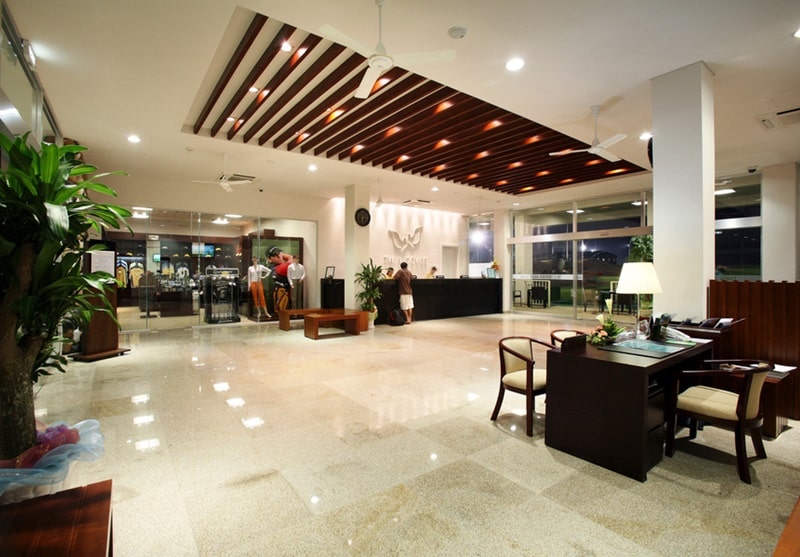 Sản tiếp đón các golfer tại sân golf Phú Mỹ