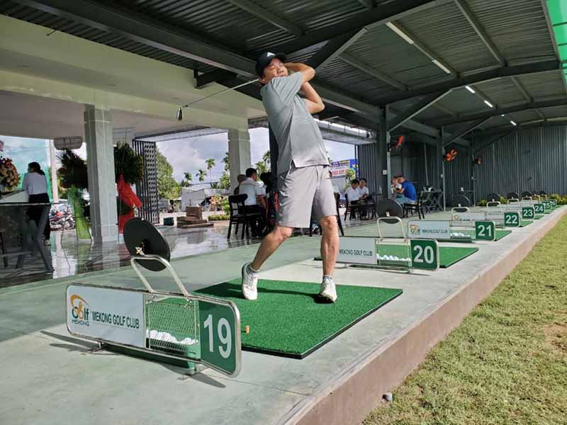 Sân tập golf Mekong Sân tập golf Mekong