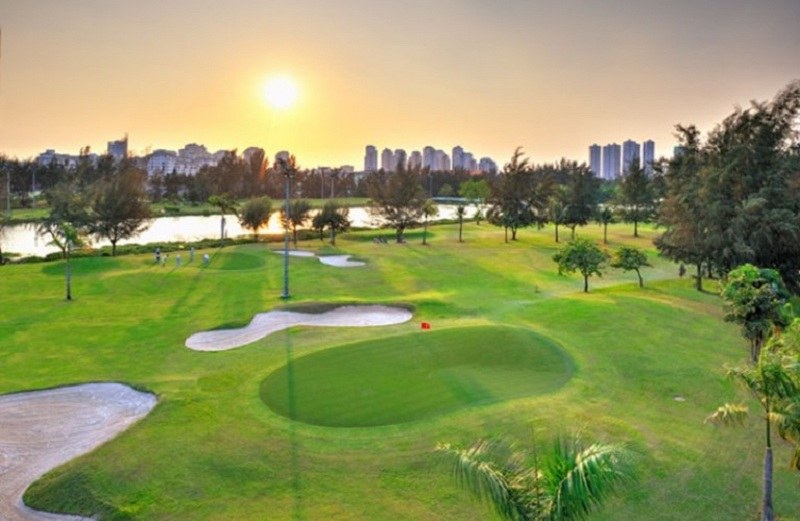 Hình ảnh sân golf Bình Dương