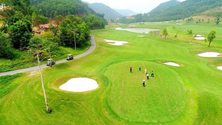 sân golf Hòa Bình Geleximco Hilltop Valley