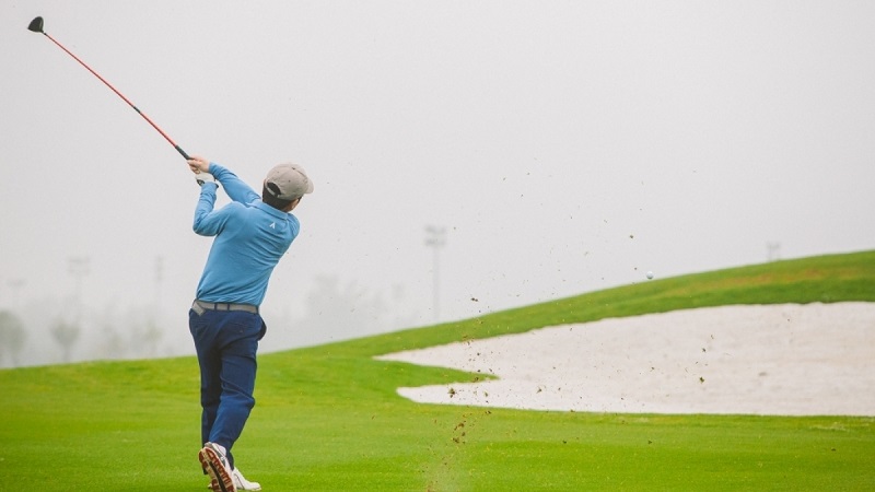 Sân 18 hố tiêu chuẩn, với thiết kế độc đáo, ấn tượng