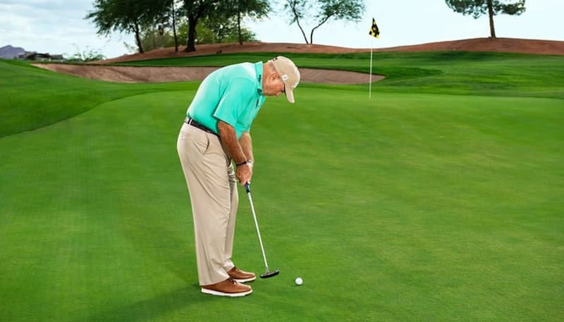 Độ dóc trên green cực quan trọng