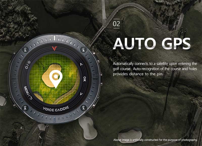 đồng hồ golf GPS Voice Caddie G3