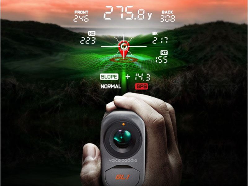 Máy đo khoảng cách laser GPS Voice Caddie GL1 có chế độ quét liên tục