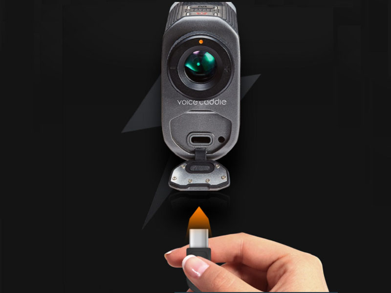 Tuổi thọ pin của ống nhòm golf Voice Caddie GL1 rất được hãng chú trọng đầu tư