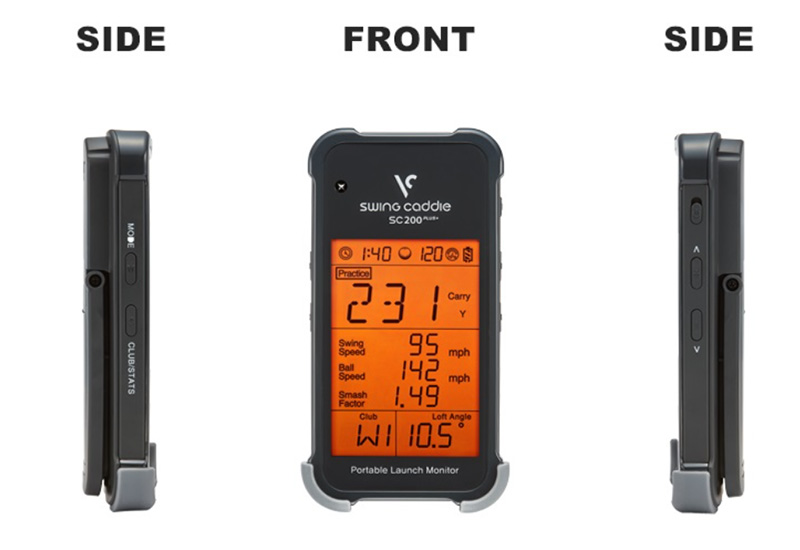 Các góc máy của Voice Caddie SC200 Plus