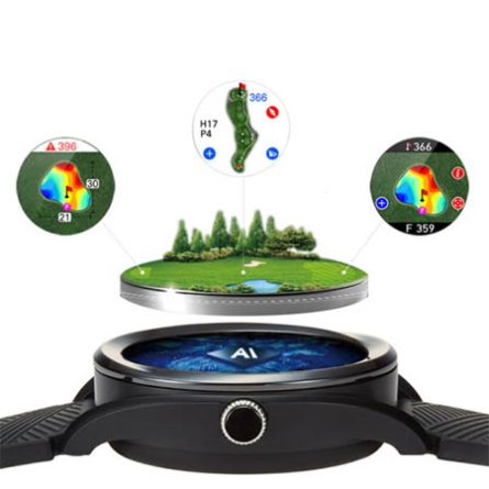 đồng hồ golf GPS Voice Caddie T7 W