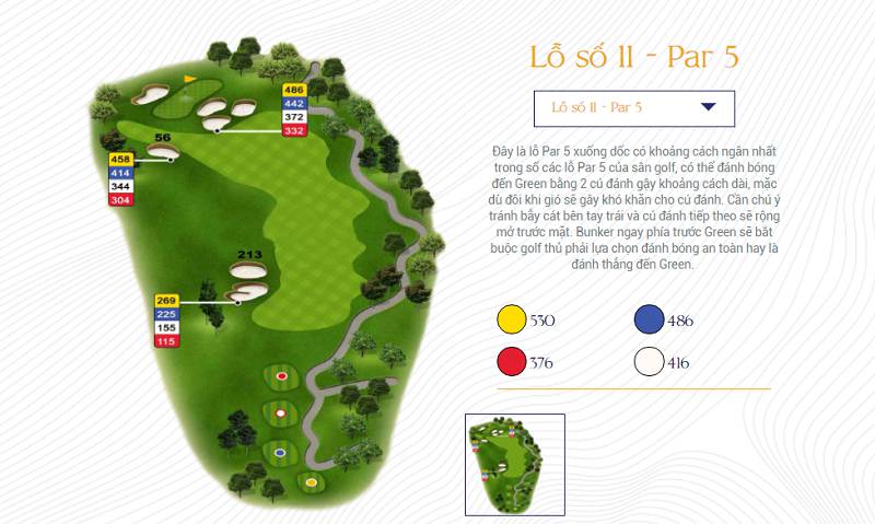 Hố 11 - par 5