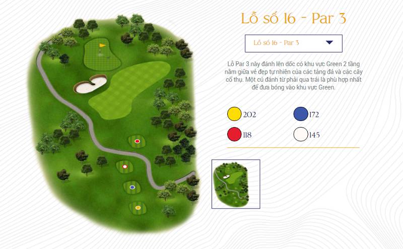 Hố 16 - Par 3