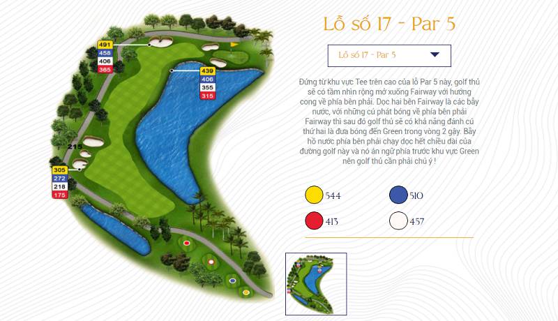 Hố 17 - Par 5
