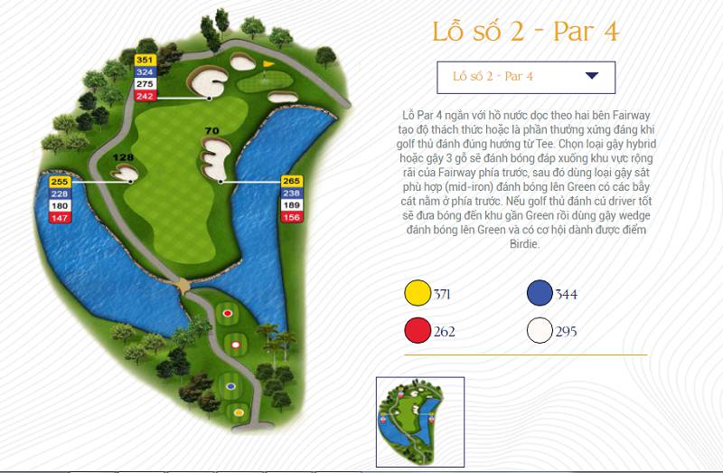 Hố 2 - Par 4