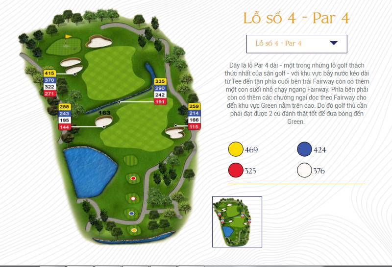 Hố 4 - Par 4