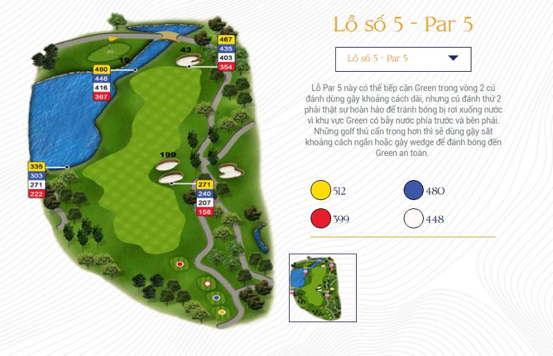 Hố 5 - Par 5