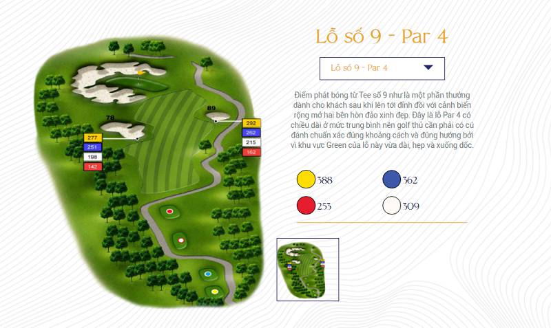 Hố 9 - Par 4