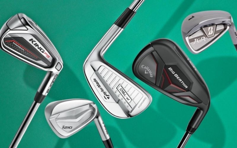 Trong bộ gậy thường có từ 5-7 cây gậy sắt