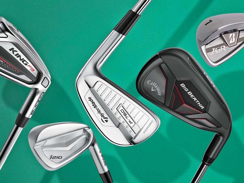 Gậy golf sắt gọi là irons