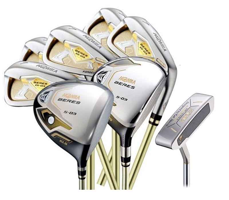 Một bộ gậy golf tiêu chuẩn có nhiều mức giá khác nhau