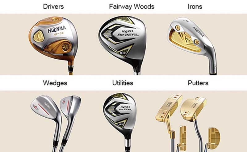 Tìm hiểu về một bộ gậy golf trong tiếng Anh