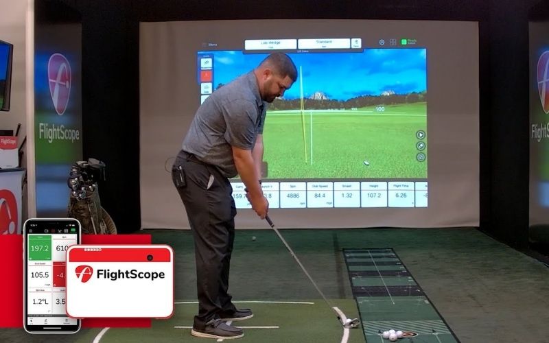 Máy cảm biến thích hợp chơi golf ngay trong nhà