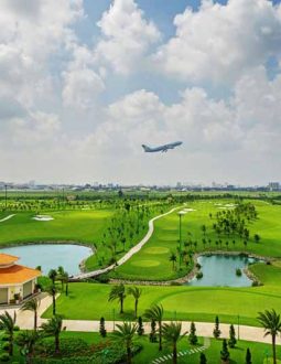 Khung cảnh tuyệt đẹp của sân golf Tân Sơn Nhất