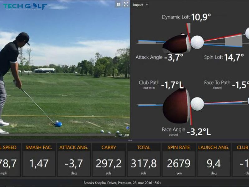 TrackMan 4 nổi bật với nhiều tính năng vượt trội