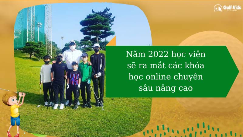 Học viện Golf Kids Academy có hệ thống khóa học đa dạng