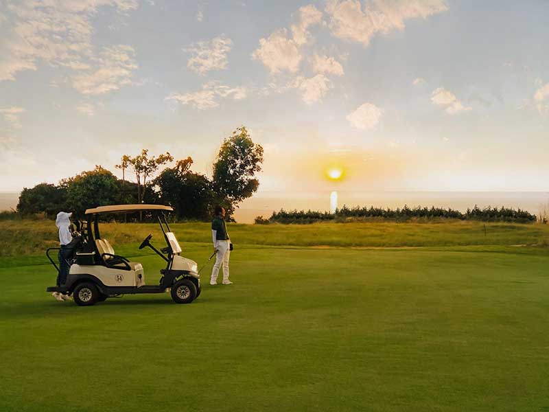 2 chủ đầu tư của sân golf này đã có những nỗ lực để hoàn thành dự án