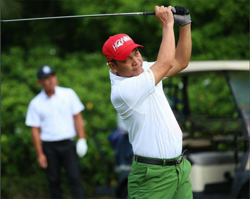 Tham gia khóa học của thầy Lầu A Bẩu giúp golfer có thể tự tin ra sân