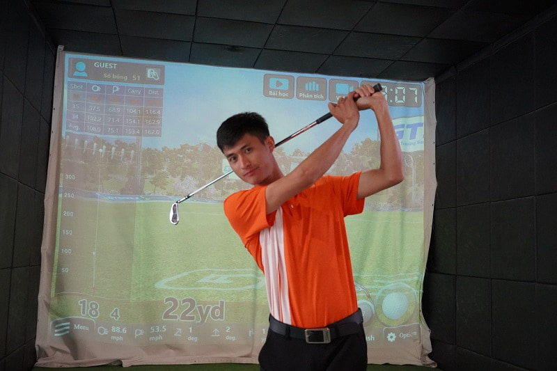 Huấn luyện viên Hồ Đức có nhiều thành tích trong sự nghiệp thi đấu và giảng dạy golf