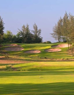 Thiết kế khu vực bunker tại sân golf Montgomerie Links