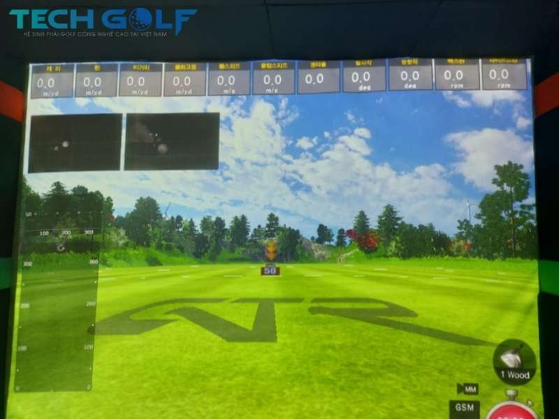Phòng golf 3D GTR Standar