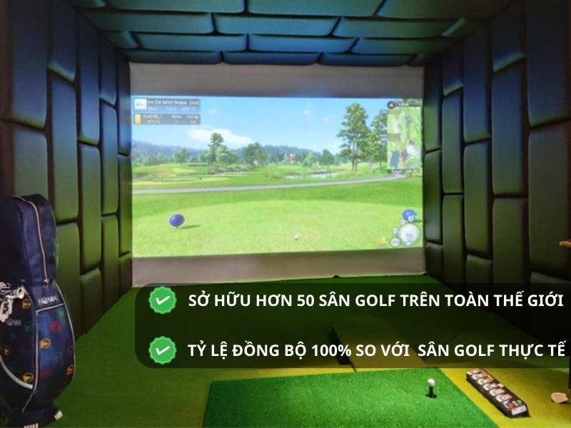 Phòng golf 3D GTR Standar