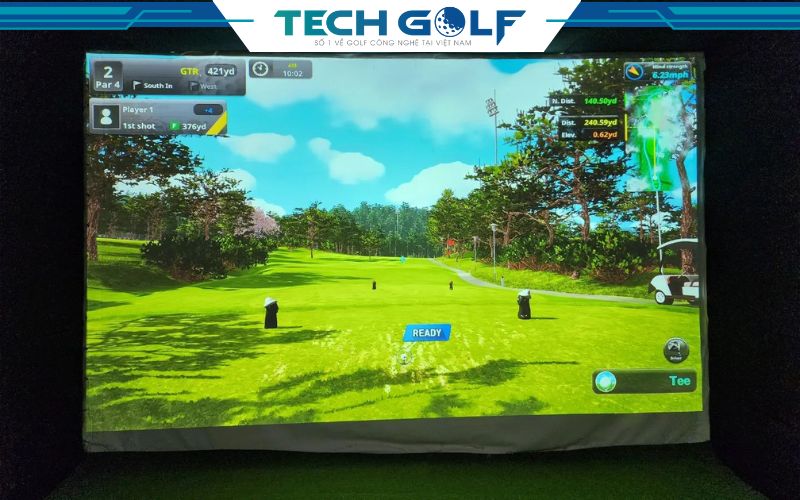 Phòng golf 3d GTR Standard sắc nét, sinh động