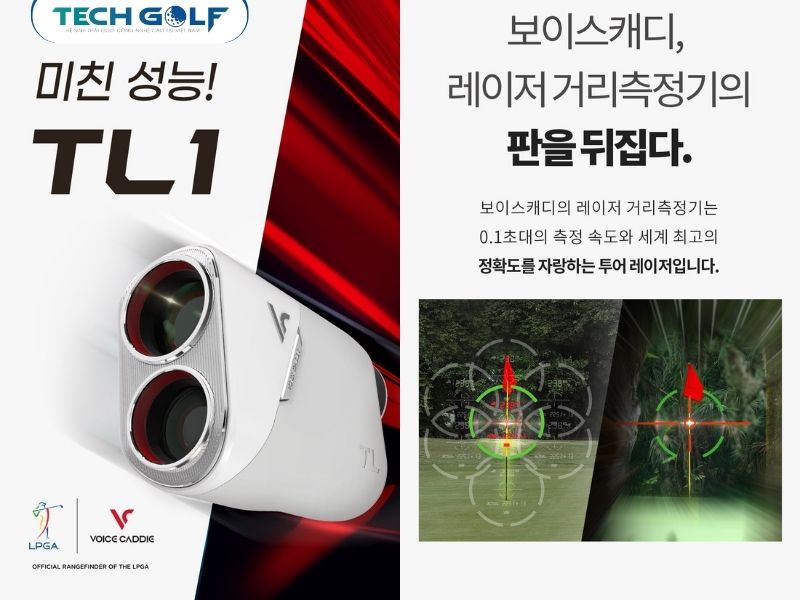 Máy đo khoảng cách golf Voice Caddy TL1