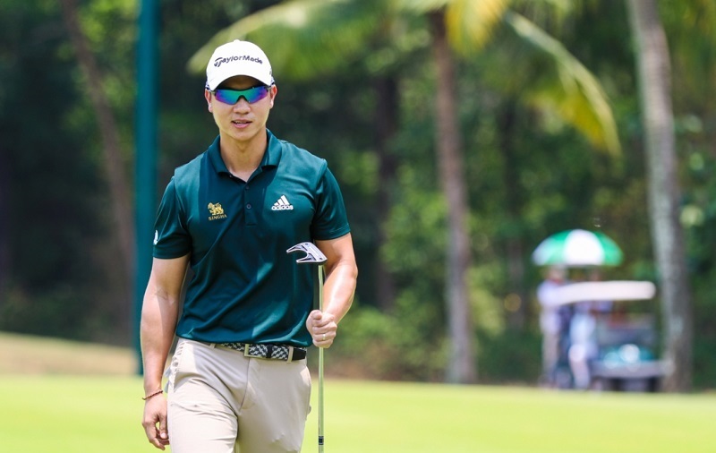 Anh có niềm đam mê mãnh liệt với golf