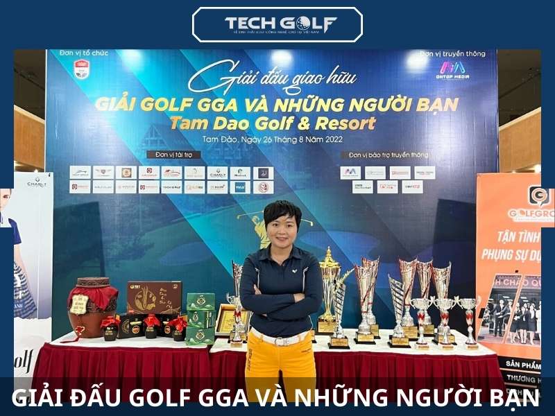 TechGolf tại trợ giải đấu GGA và những người bạn