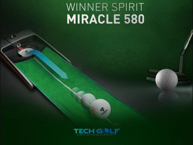 Thảm Golf nhả bóng tự động MIRACLE 580