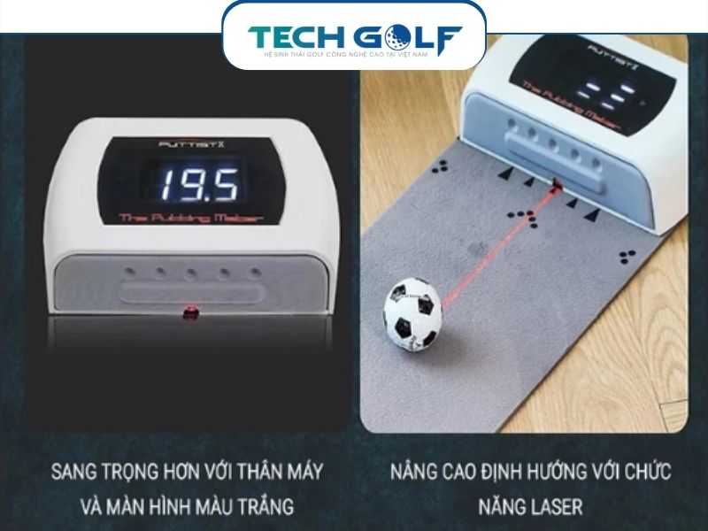 Thảm tập putt đo khoảng cách Putting Laser Pro