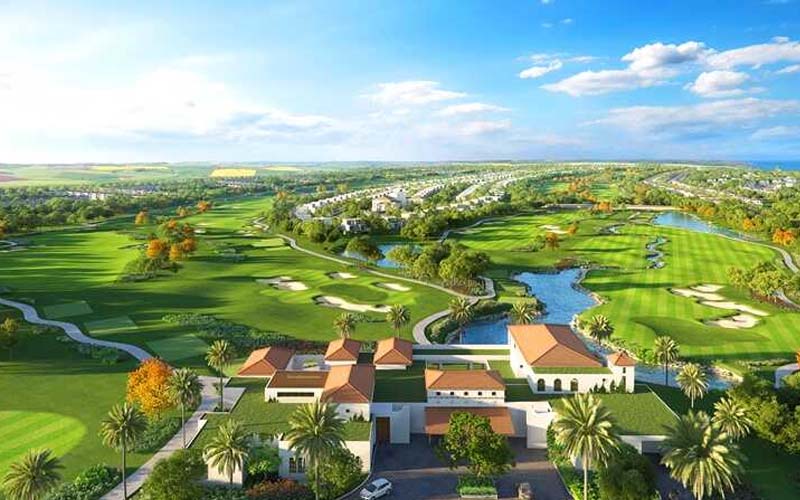 Toàn cảnh tại sân golf NovaWorld