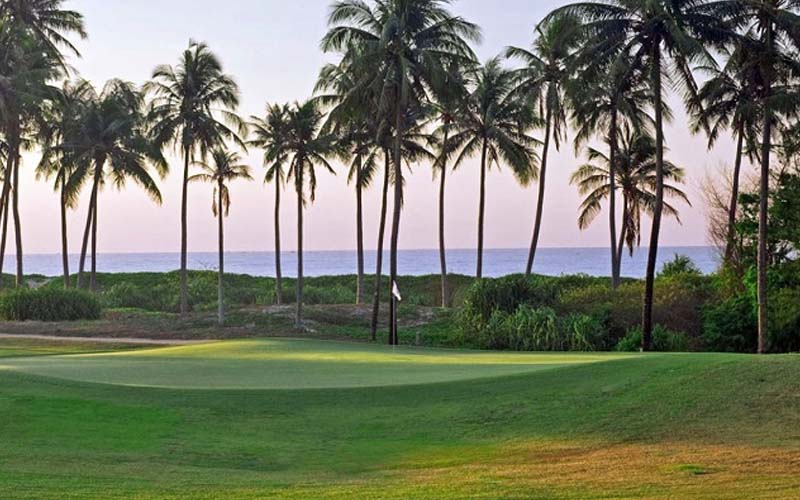 Địa hình đặc thù thu hút nhiều golfer đến với sân