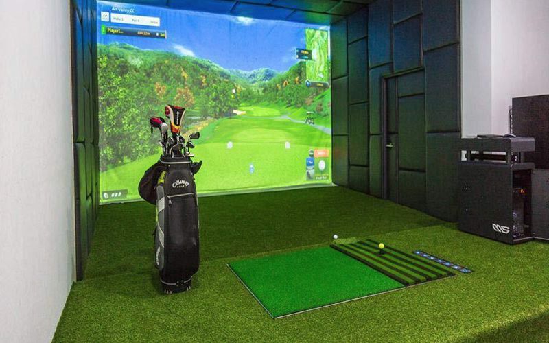 sân golf trong nhà Lắp đặt sân golf trong nhà đang là xu hướng được nhiều golfer lựa chọn