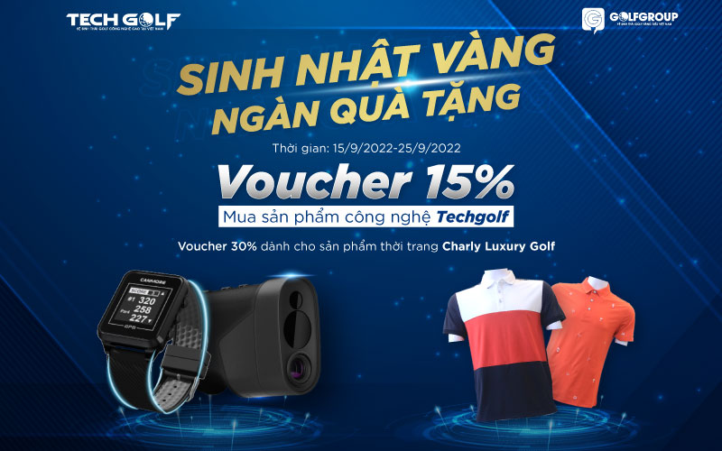 Đón mừng sinh nhật Golfgroup cùng siêu ưu đãi hấp dẫn
