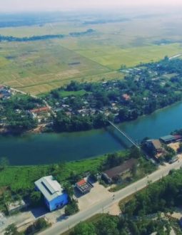 Sân golf Quảng Trị với vị trí thuận tiện và diện tích rộng lớn