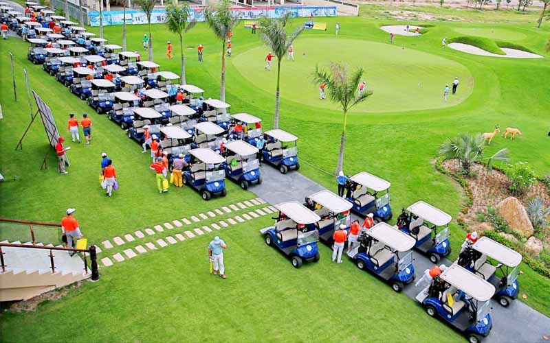 Sân golf mang chất lượng dịch vụ tuyệt vời
